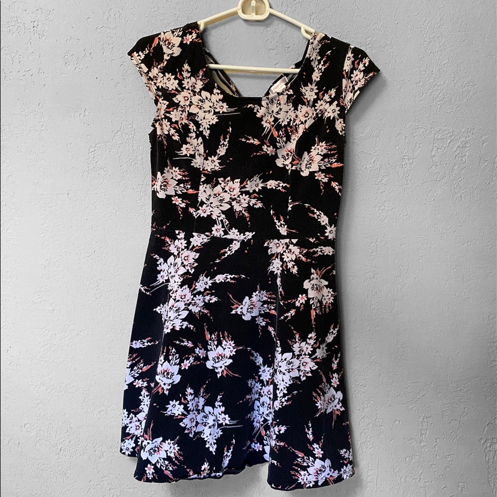 Floral print dress
